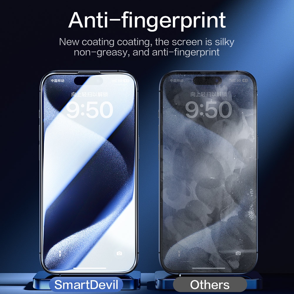 SmartDevil Kính Cường Lực Bảo Vệ Màn Hình Cho iphone 15 / 15plus / 15pro / 15promax