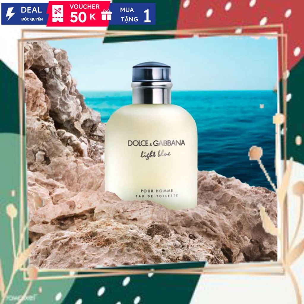 Nước Hoa D&G Light Blue Pour Homme 1ml #MIEMIE.SHOP#
