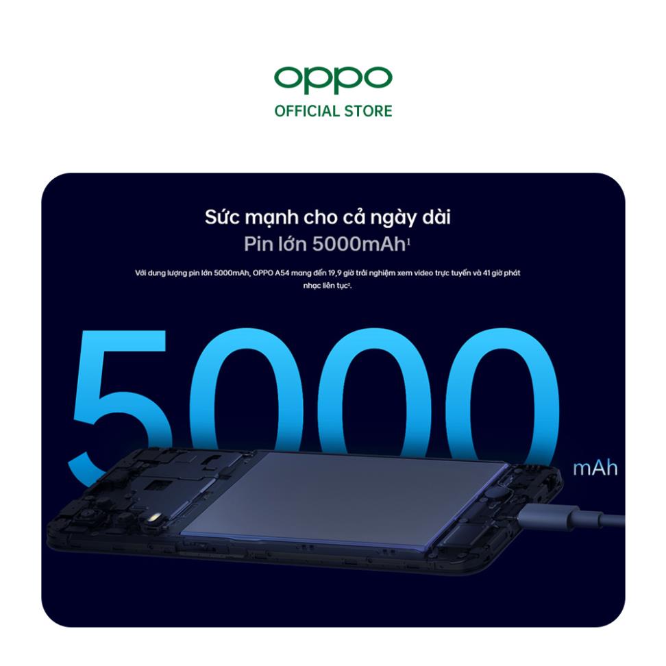 Điện Thoại OPPO A54  - Hàng Chính Hãng , Bảo Hành Toàn Quốc