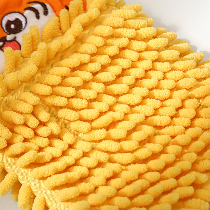 Munroe Chenille Khăn Lau Tay Thấm Hút Nước Hình Động Vật Hoạt Hình Cho Nhà Bếp Phòng Tắm