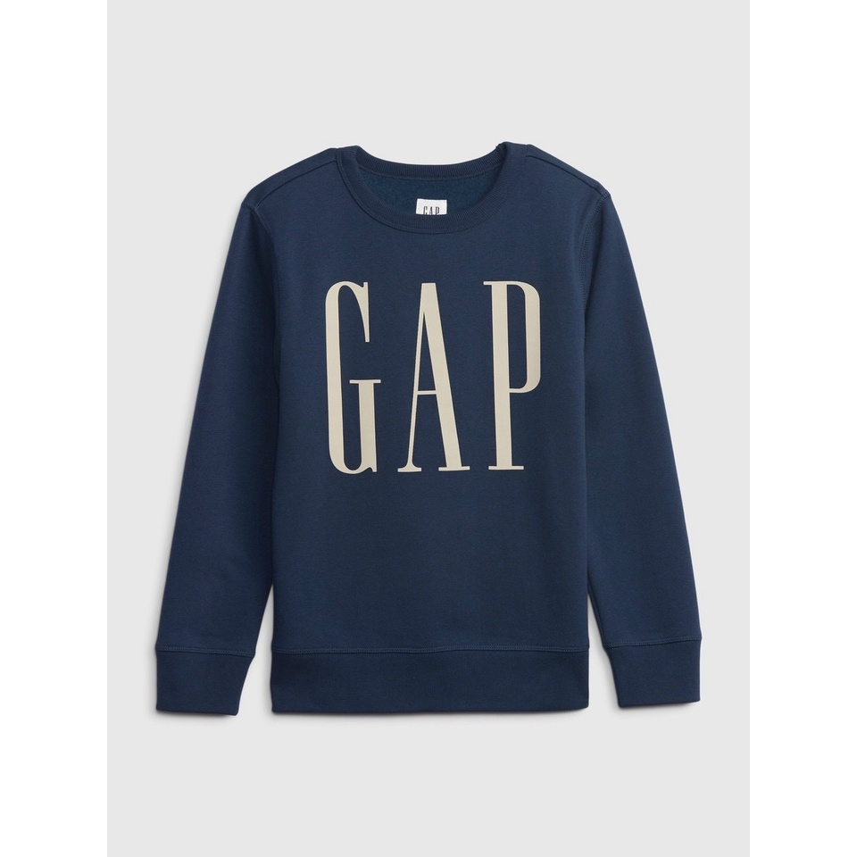 Áo nỉ bông Gap Kids in chữ 5 màu size 4 - 16y