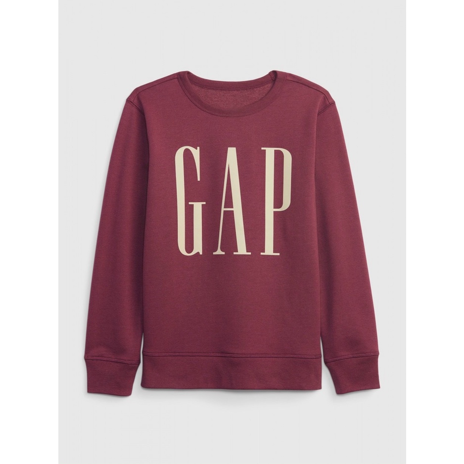 Áo nỉ bông Gap Kids in chữ 5 màu size 4 - 16y