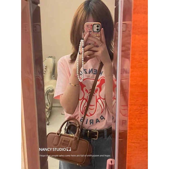 Niche Túi Đeo Chéo Hình Vuông Cỡ Nhỏ Phong Cách retro Thời Trang 2023 Cho Nữ