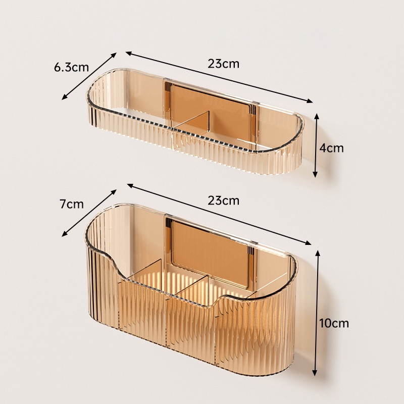 Hộp Đựng Dù Gắn Tường Bằng Nhựa Trong Suốt Không Để Lại Dấu Vết Tiện Dụng