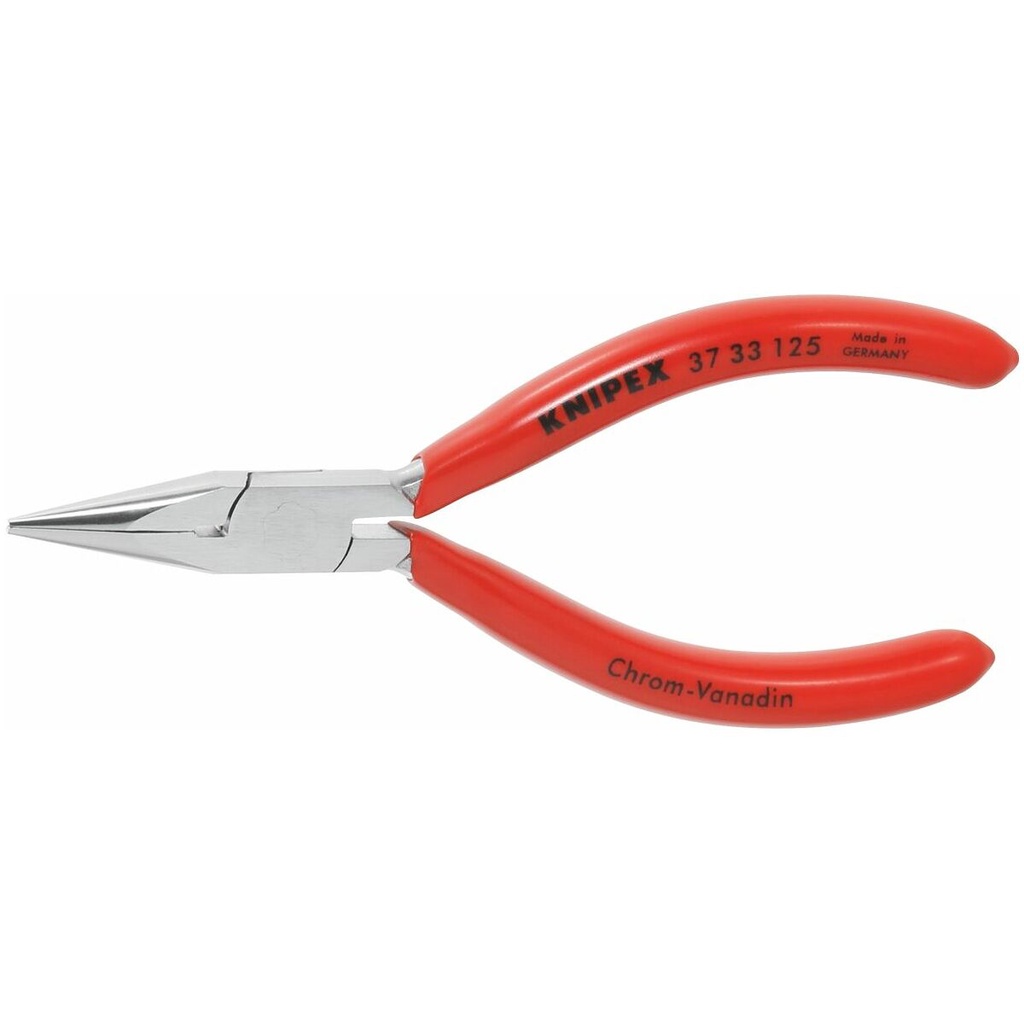 KỀM MŨI NHỌN HÀM PHẲNG DÀI 125MM KNIPEX 37 33 125