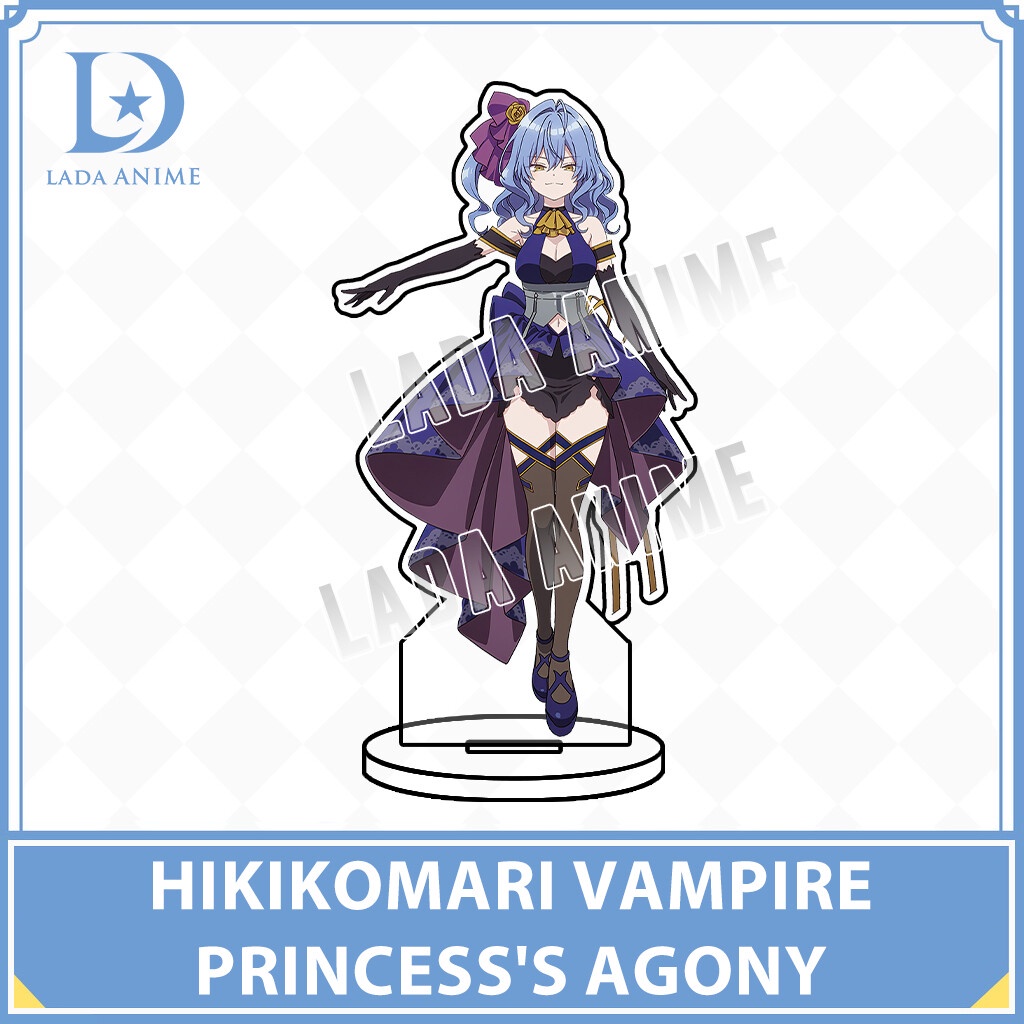 Mô hình standee acrylics nhân vật hikikomari kyuuketsuki no monmon anime light novel trang trí làm quà tặng Lada Anime