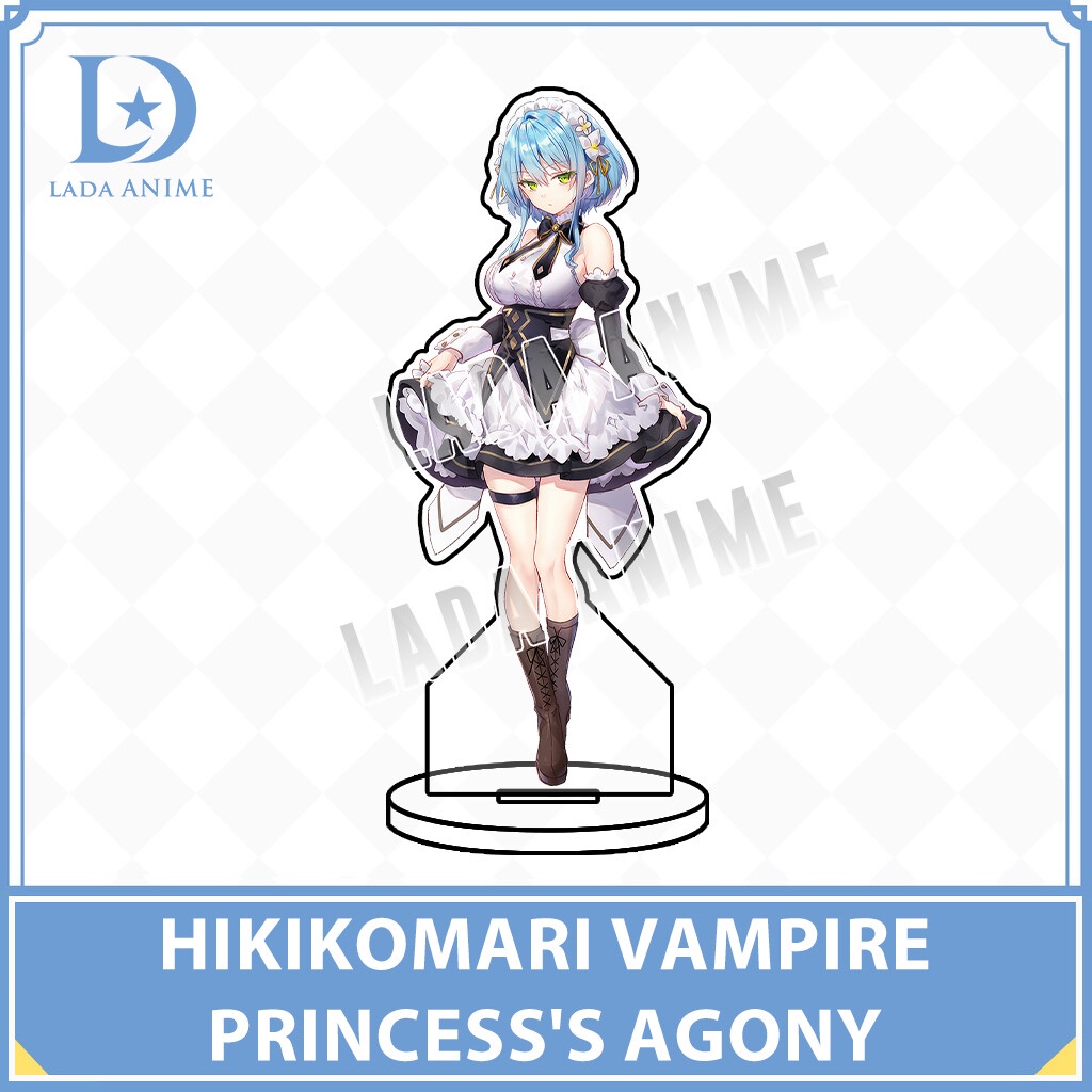 Mô hình standee acrylics nhân vật hikikomari kyuuketsuki no monmon anime light novel trang trí làm quà tặng Lada Anime
