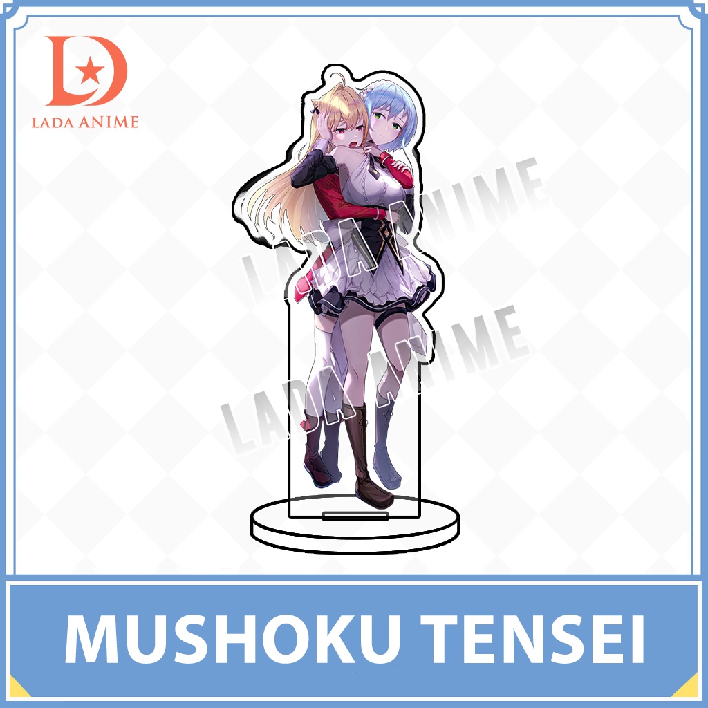 Mô hình standee acrylics nhân vật hikikomari kyuuketsuki no monmon anime light novel trang trí làm quà tặng Lada Anime