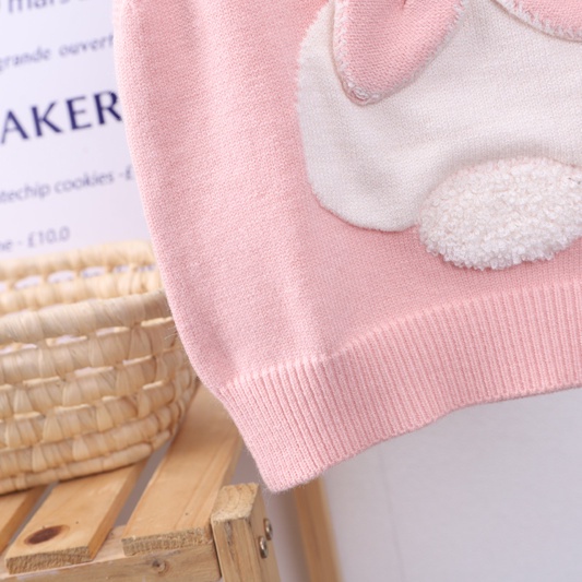 Áo Len Không Tay Thiết Kế Mới Thời Trang Mùa Thu 2023 Theo Phong Cách Hàn Quốc Cho Bé Gái