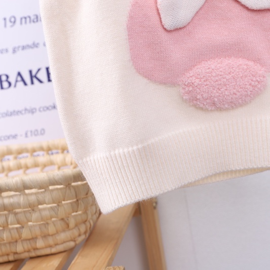 Áo Len Không Tay Thiết Kế Mới Thời Trang Mùa Thu 2023 Theo Phong Cách Hàn Quốc Cho Bé Gái