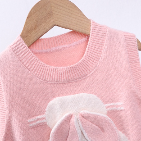 Áo Len Không Tay Thiết Kế Mới Thời Trang Mùa Thu 2023 Theo Phong Cách Hàn Quốc Cho Bé Gái