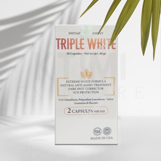 Viên Uống Triple White - Viên Uống Trắng Da Chống Nắng Giảm Thâm Nám