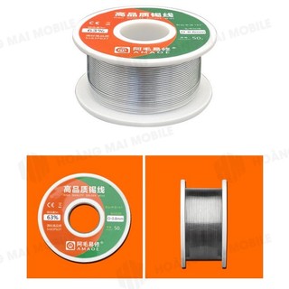 Thiếc hàn cuộn AMAOE Sn63Pb37 183 độ 50g