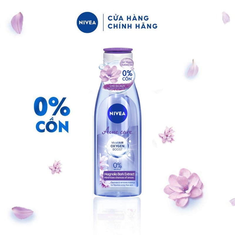 Nước Tẩy Trang NIVEA Acne Care Ngừa Mụn | Sạch Sâu (200 ml) - 89271
