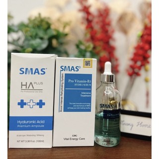 Serum ha cấp ẩm & serum b5 phục hồi smas