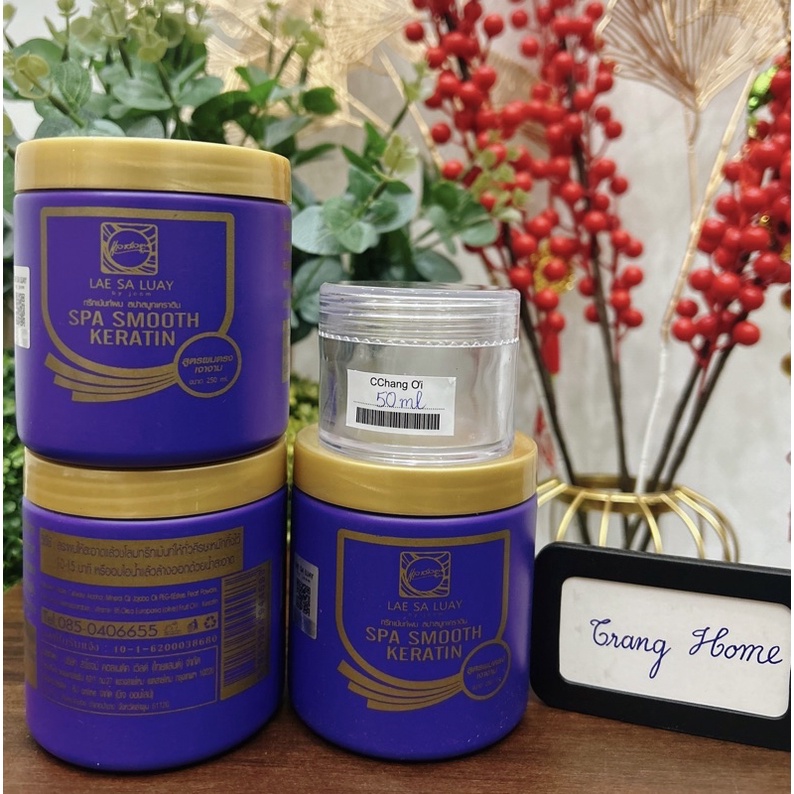 CHÍNH HÃNG Ủ Tóc Lụa Collagen Lae Sa Luay Thái Lan