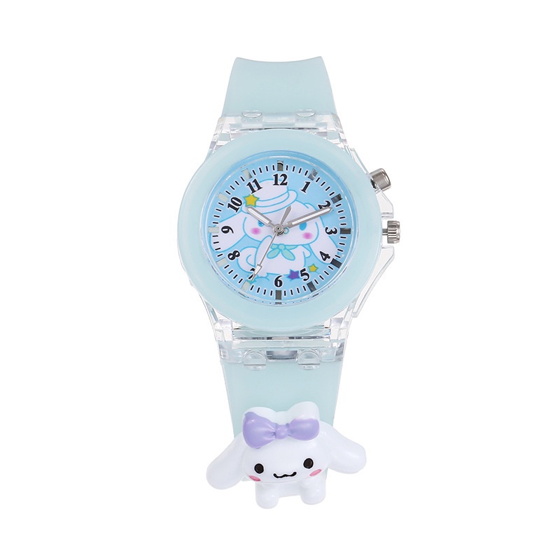 Đồng hồ trẻ em phát quang chi tiết hoạt hình dễ thương