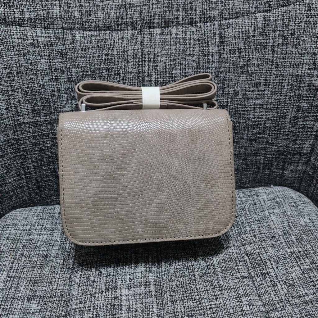 Hermes Túi Đeo Chéo Vai Hình Chữ h Màu Xám Thời Trang Sành Điệu Cho Nữ