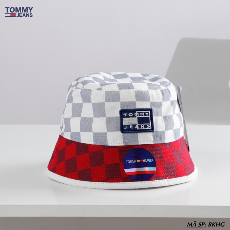 Mũ nón bucket Tô Mì ô vuông thời thượng