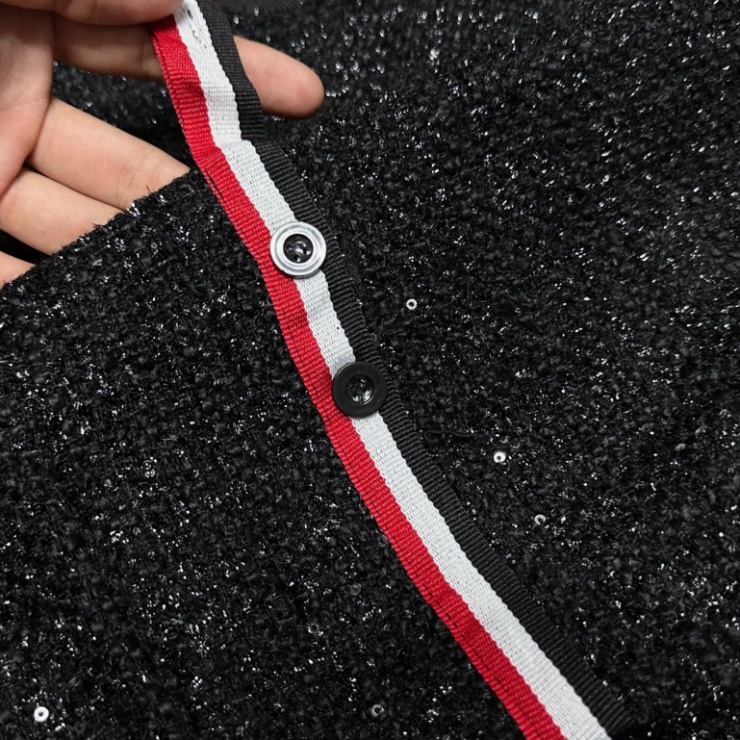 Áo khoác bomber nam DSQ chữ thêu mix khóa cao cấp - Áo khoác nam DSQ 2 lớp cao cấp