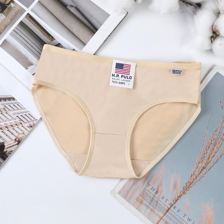 Quần lót nữ cotton thấm hút co giãn Pulo Mã Q02