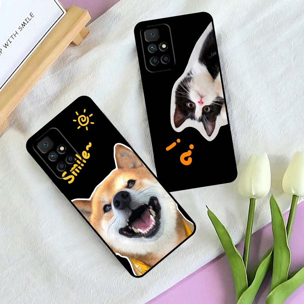 Ốp lưng Xiaomi Redmi 10 in hình thương hiệu thời trang cá tính