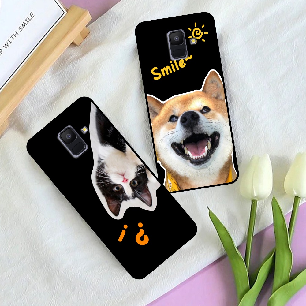 Ốp lưng Samsung A6 2018 / A6 Plus in hình thương hiệu thời trang cá tính