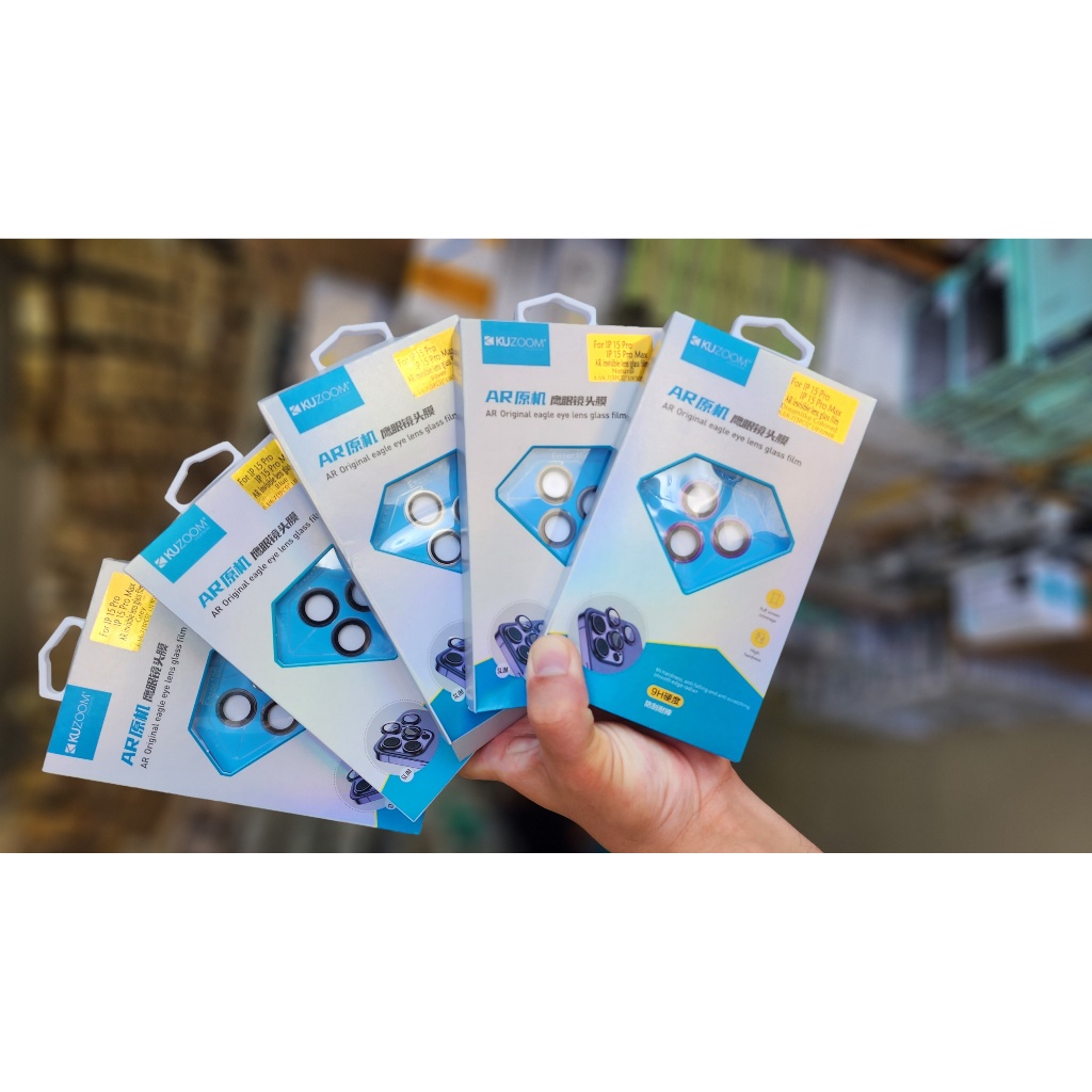 🔥IPHONE 15🔥  Dán kính camera kuzoom màu cho iPhone 15/ 15 plus/ 15 pro/ 15promax