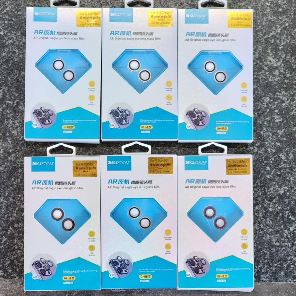 🔥IPHONE 15🔥  Dán kính camera kuzoom màu cho iPhone 15/ 15 plus/ 15 pro/ 15promax