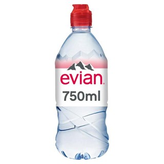 Nước suối Pháp hiệu Evian nắp thể thao 750ml