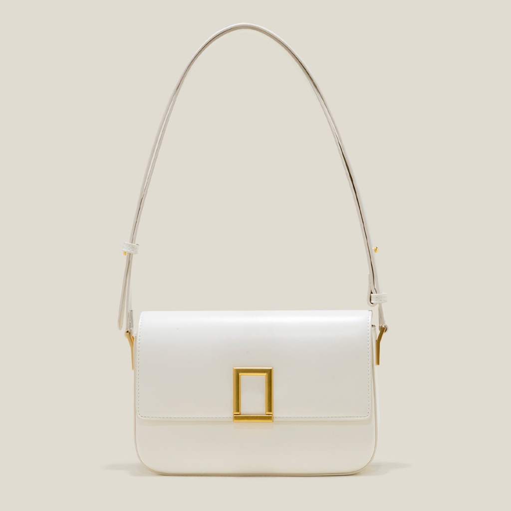 Vascara Túi Đeo Chéo Nhấn Khóa Hình Học - SHO 0226