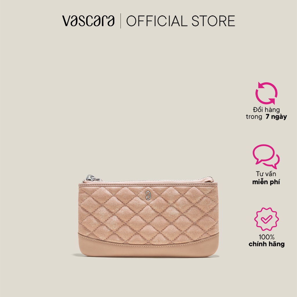 Ví Cầm Tay Chần Bông Caro - WAL 0268