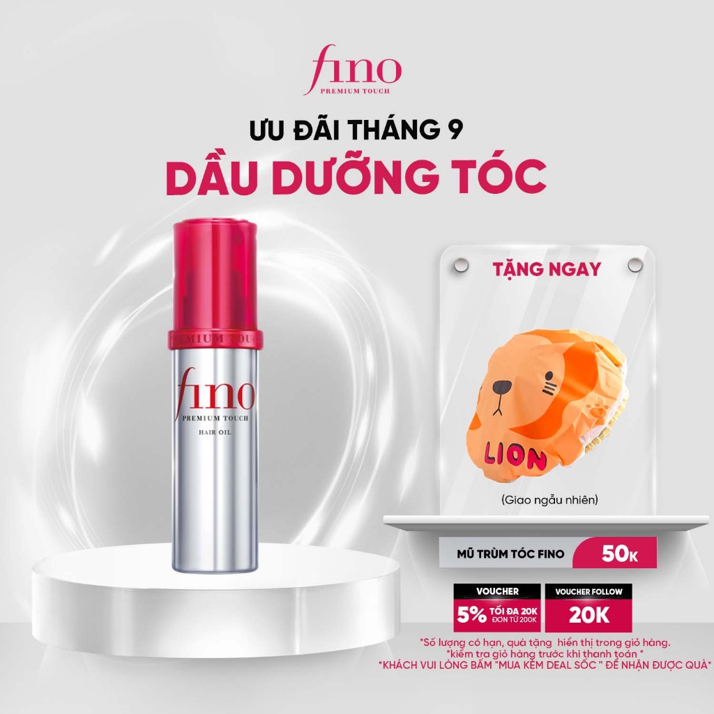 DẦU DƯỠNG TÓC CAO CẤP FINO PREMIUM TOUCH HAIR OIL B 70ml