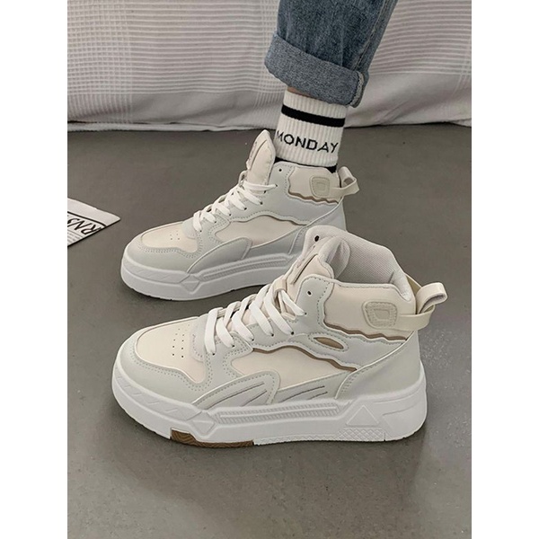 Giày Thể Thao Cổ Cao Đế Dày Siêu Nhẹ Thời Trang Mùa Thu Cho Nữ