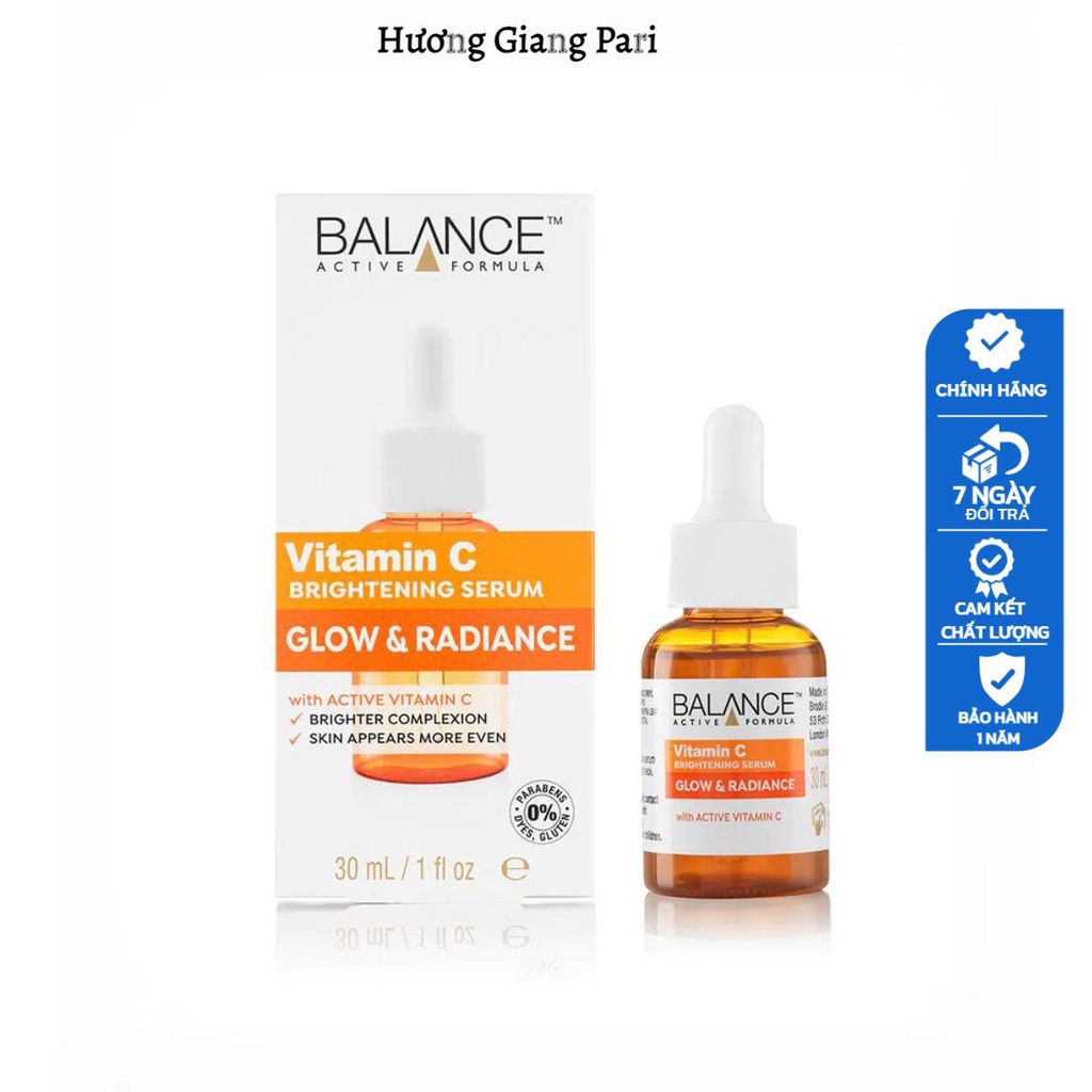 Serum Vitamin C Balance Active Formula Giúp Trắng Da Mờ Thâm
