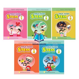 Sách - combo thực hành stem lớp 1 - 2 - 3 - 4 - 5