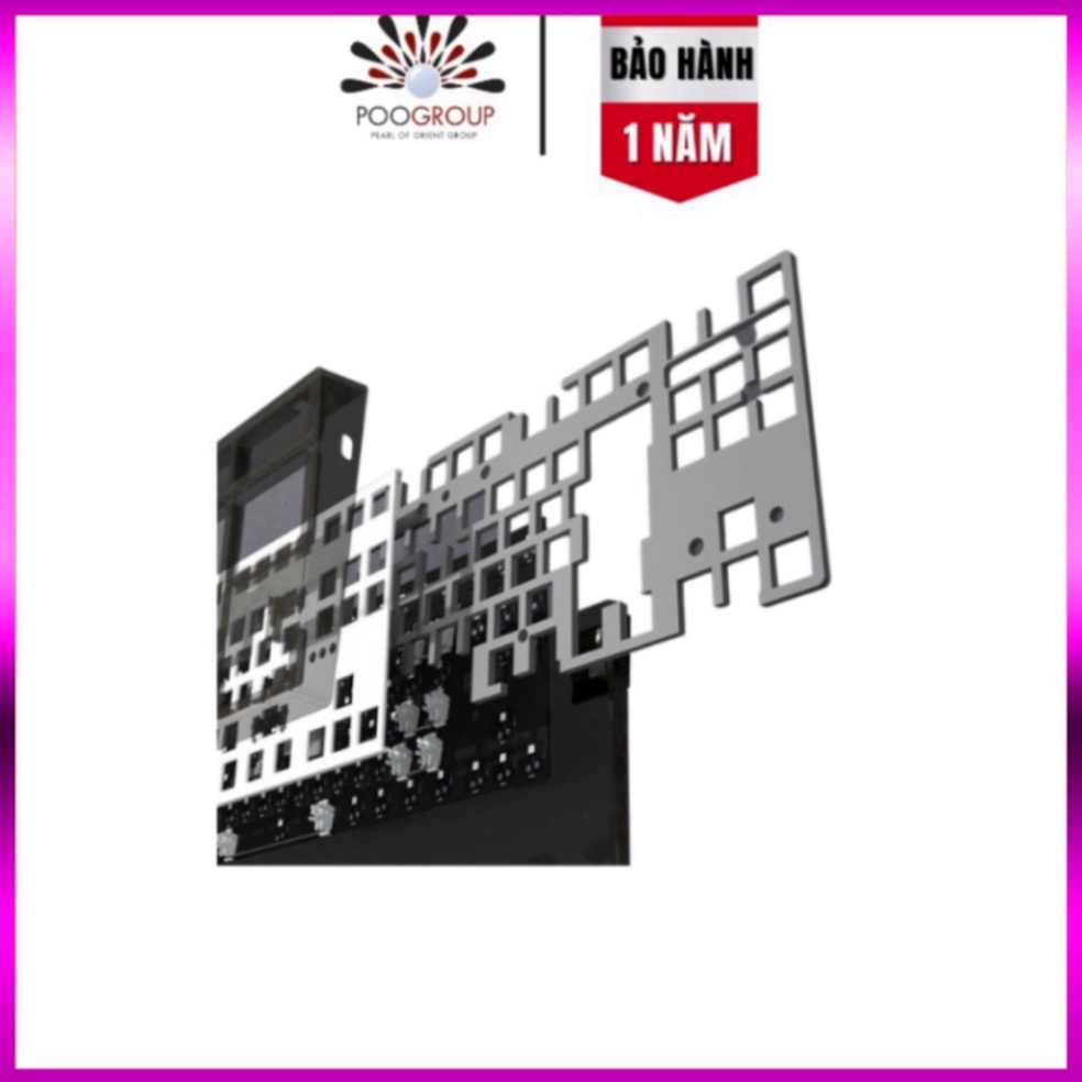 Chính Hãng Khuyến mãi Kit bàn phím cơ FL-Esports MK870 3 Mode sẵn foam  (Bluetooth / Wireless / Hotswap / Led