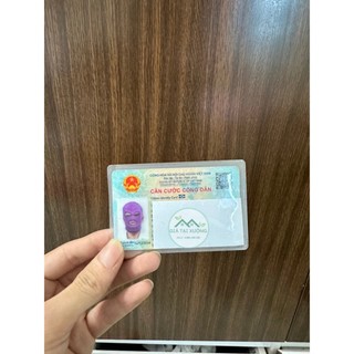 Combo 10 vỏ bọc thẻ căn cước che mặt