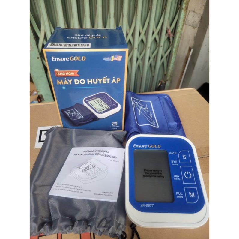 Máy đo huyết áp điện tử có kèm pin Ensure, Glucera mẫu mới nhất
