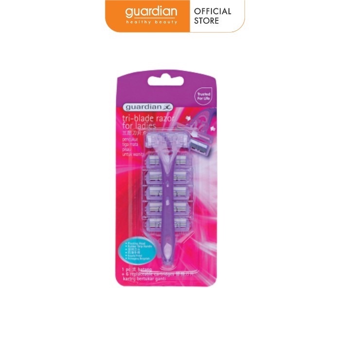 Dao Cạo Nữ 3 Lưỡi Guardian 5 Đầu Thay