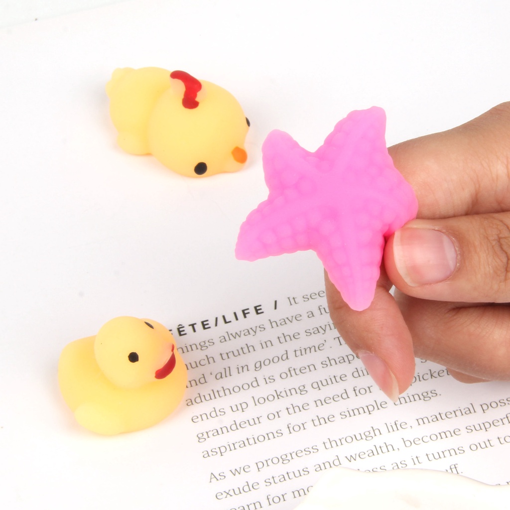 Combo 2 Thú mochi xả stress - Đồ chơi thú mochi squishy