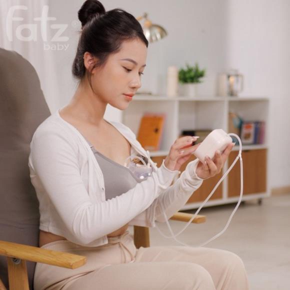 Máy hút sữa điện đôi rảnh tay Fatzbaby, Twinfree 1 – FB1301TG