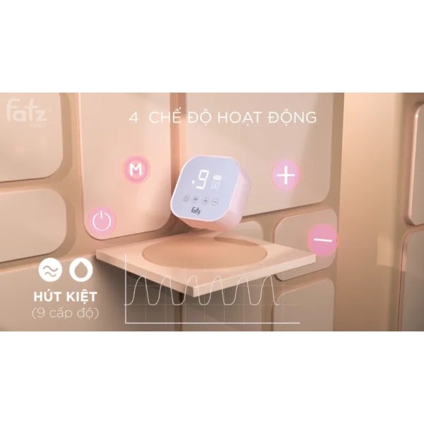 Máy hút sữa điện đôi rảnh tay Fatzbaby, Twinfree 1 – FB1301TG