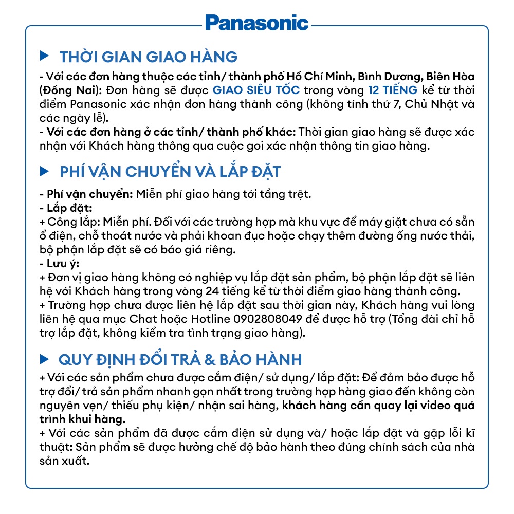 Máy Giặt Cửa Trước Panasonic 9,5 Kg NA-V95FR1BVT - Diệt khuẩn 99.99%