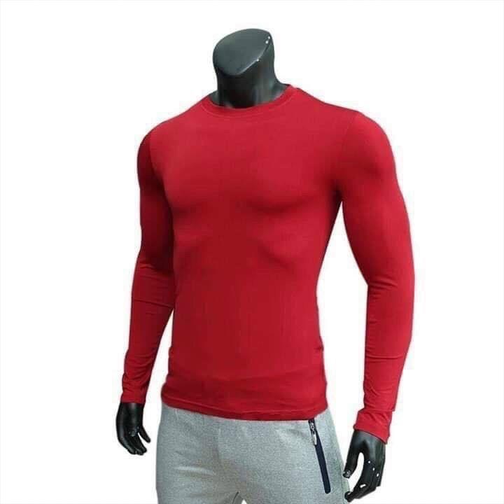 Áo Giữ Nhiệt Đá Bóng Cao Cấp, Áo Body Thể Thao Nam Chất Liệu Vải Thun Co Giãn 4 Chiều A