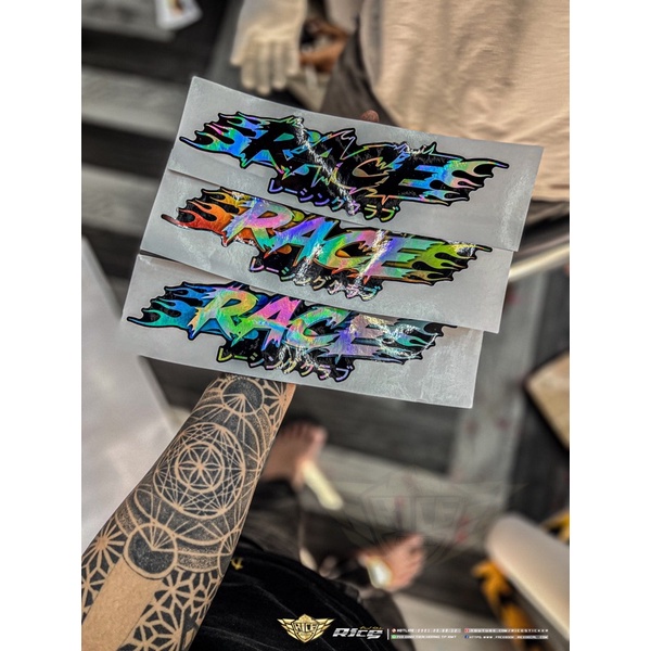 Tem Race mẫu lửa japan