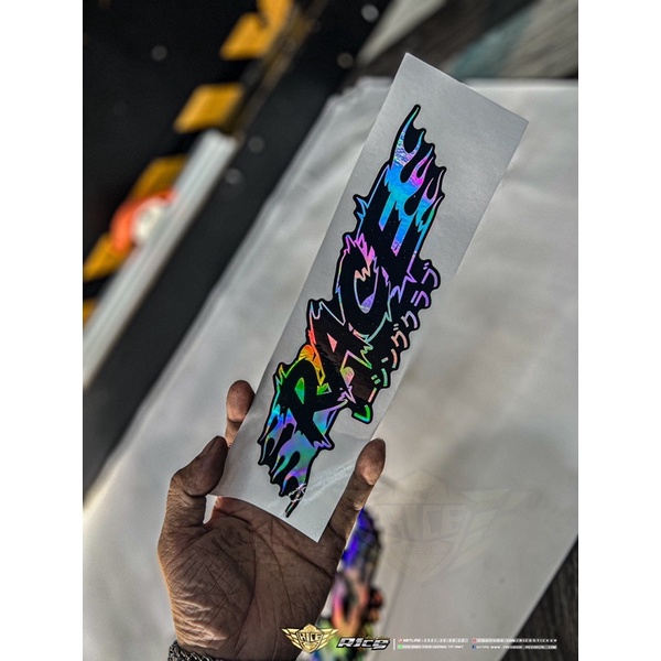 Tem Race mẫu lửa japan