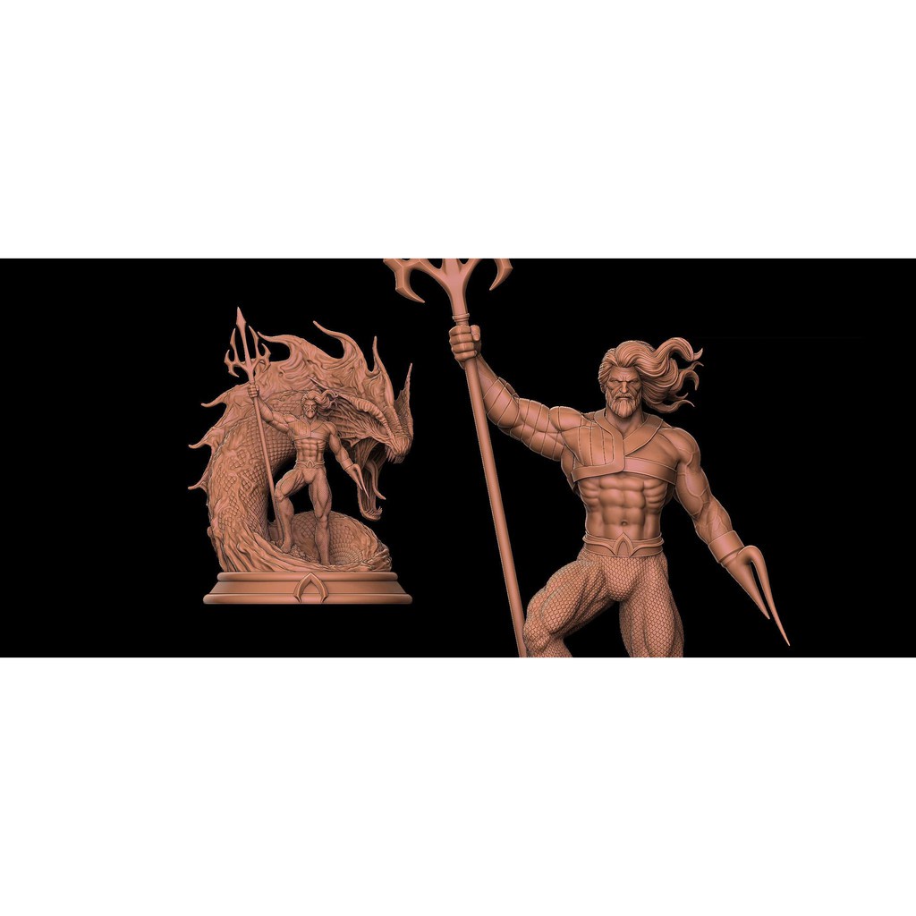 [Không phải Mô Hình] File in 3D Aquaman