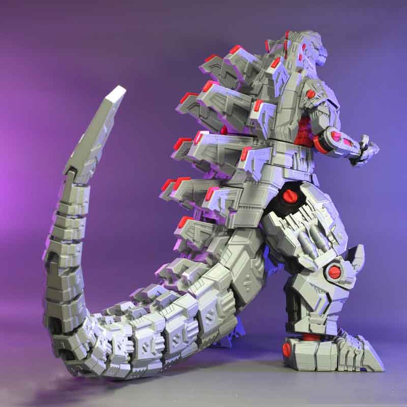 [Không phải Mô Hình] File in 3D Atomic Dragon MECHA GODZILLA