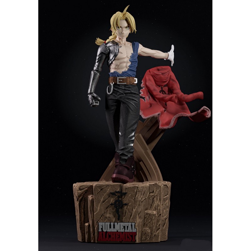 [Không phải Mô Hình] File in 3D Edward Elric Fullmetal Alchemist - Manga